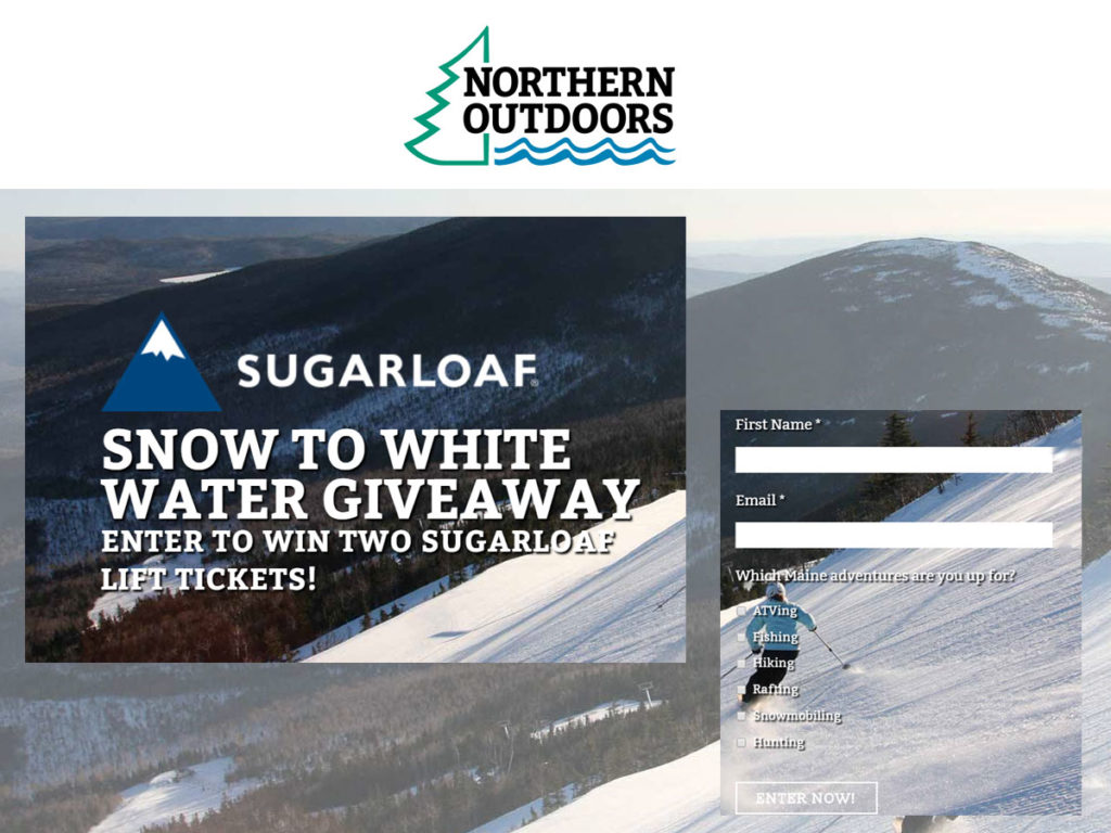 Collecting Emails with a Giveaway